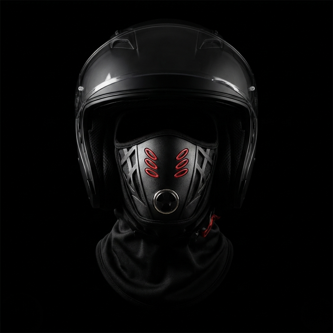 Korvax Gear Nefes Alan Soğuk ve Su Geçirmez Motorcu Balaklava