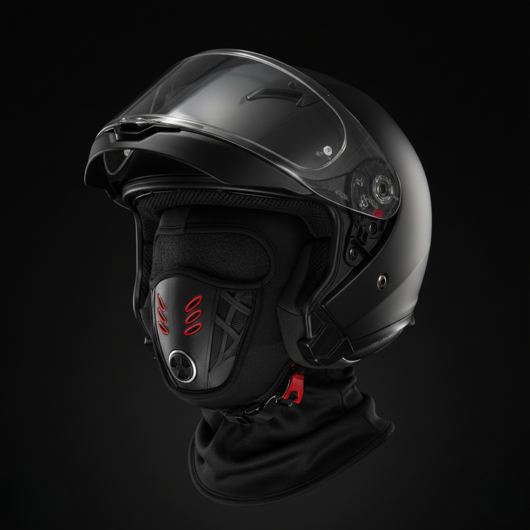 Korvax Gear Nefes Alan Soğuk ve Su Geçirmez Motorcu Balaklava